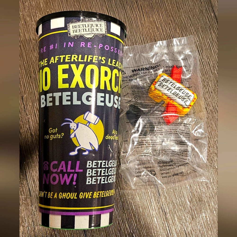 Beetlejuice Reusable Collector's Cup